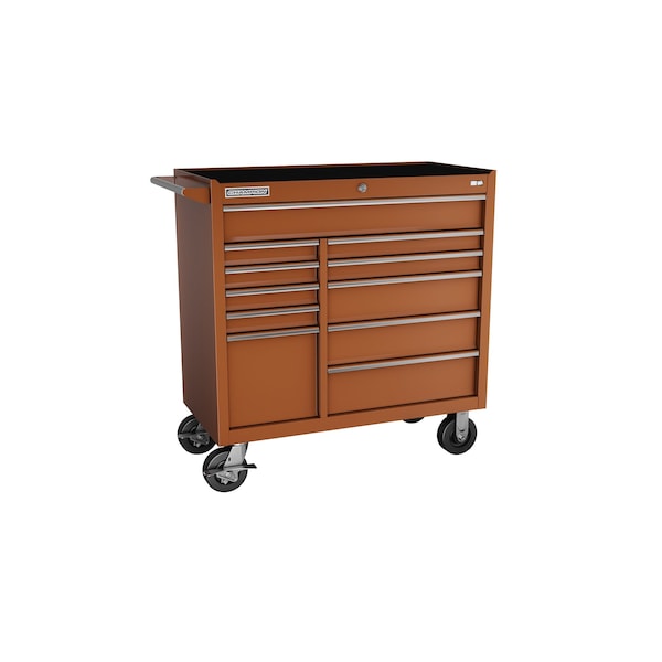Champion Tool Storage FMPro Tool Cabinet With Casters, 11 Drawer, Red, Steel, 41 in W x 20 in D FMP4111RC-RD - main